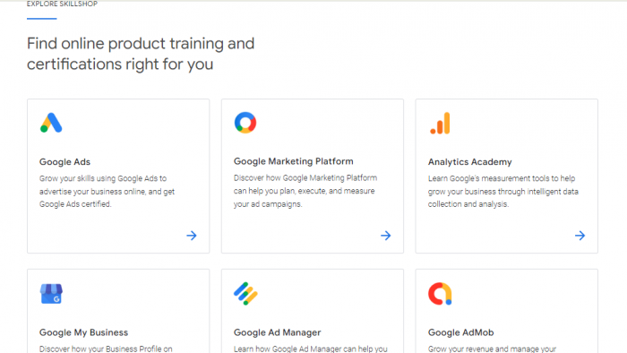 Google Skillshop For free Resource For Digital Marketing